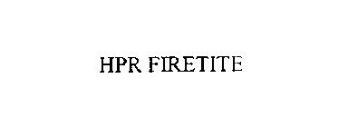 HPR FIRETITE