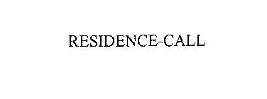 RESIDENCE-CALL
