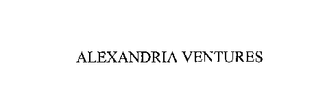 ALEXANDRIA VENTURES