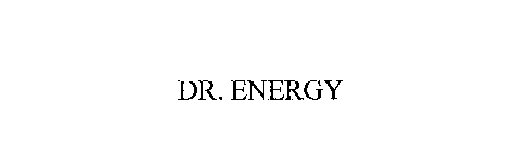 DR. ENERGY