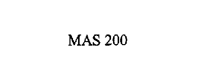 MAS 200