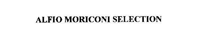 ALFIO MORICONI SELECTION