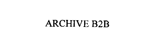 ARCHIVE B2B