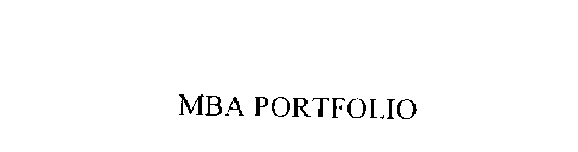 MBA PORTFOLIO