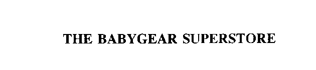 THE BABYGEAR SUPERSTORE