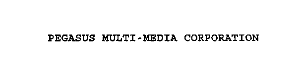 PEGASUS MULTI-MEDIA CORPORATION