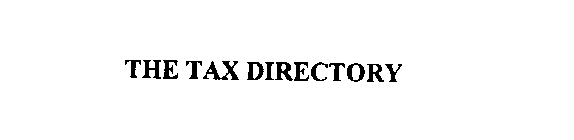THE TAX DIRECTORY
