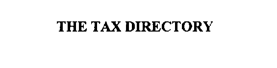 THE TAX DIRECTORY