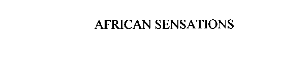 AFRICAN SENSATIONS