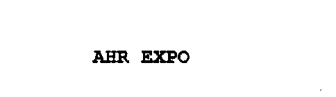 AHR EXPO