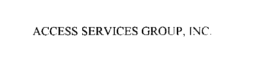 ACCESS SERVICES GROUP, INC.