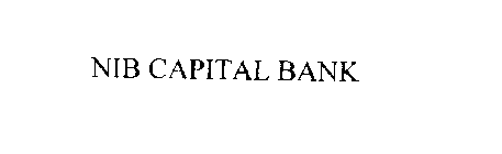 NIB CAPITAL BANK