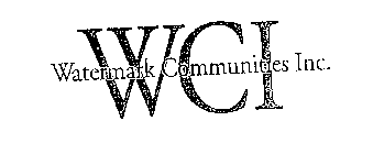 WCI WATERMARK COMMUNITIES, INC.
