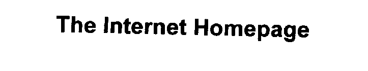 THE INTERNET HOMEPAGE