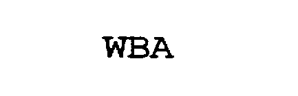 WBA