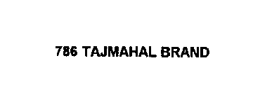 786 TAJMAHAL BRAND