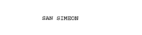SAN SIMEON