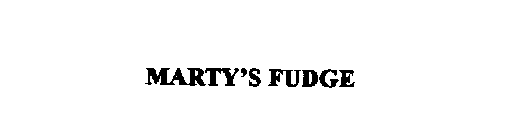 MARTY'S FUDGE