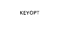 KEYOPT