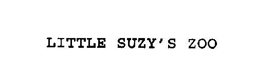 LITTLE SUZY'S ZOO