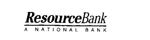 RESOURCEBANK A NATIONAL BANK