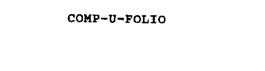 COMP-U-FOLIO