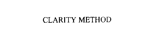 CLARITY METHOD