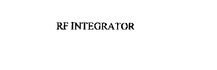 RF INTEGRATOR