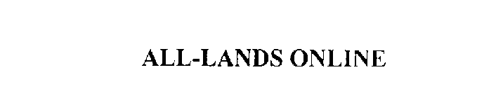 ALL-LANDS ONLINE