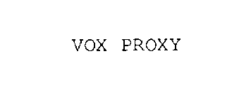 VOX PROXY