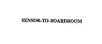 SENSOR-TO-BOARDROOM