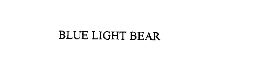 BLUE LIGHT BEAR