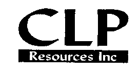 CLP RESOURCES INC