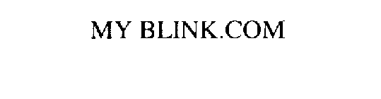 MY BLINK.COM