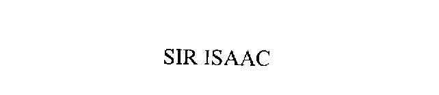 SIR ISAAC