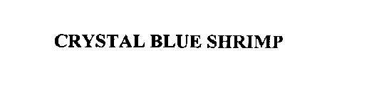 CRYSTAL BLUE SHRIMP