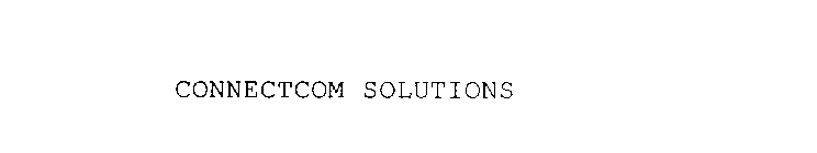 CONNECTCOM SOLUTIONS