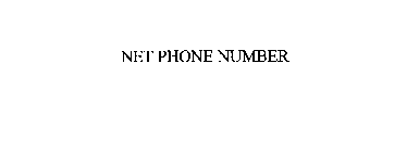 NET PHONE NUMBER