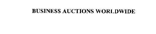BUSINESS AUCTIONS WORLDWIDE