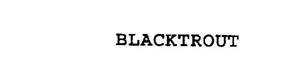 BLACKTROUT