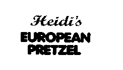 HEIDI'S EUROPEAN PRETZEL