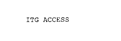 ITG ACCESS