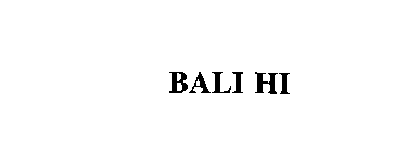 BALI HI