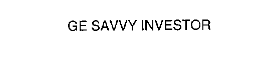 GE SAVVY INVESTOR