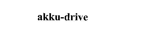 AKKU-DRIVE