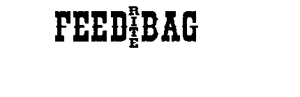 FEED RITE BAG