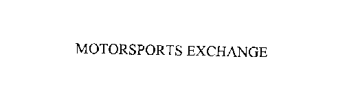 MOTORSPORTS EXCHANGE