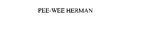 PEE-WEE HERMAN