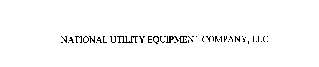 NATIONAL UTILITY EQUIPMENT COMPANY, LLC