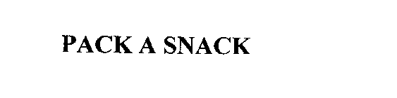 PACK A SNACK